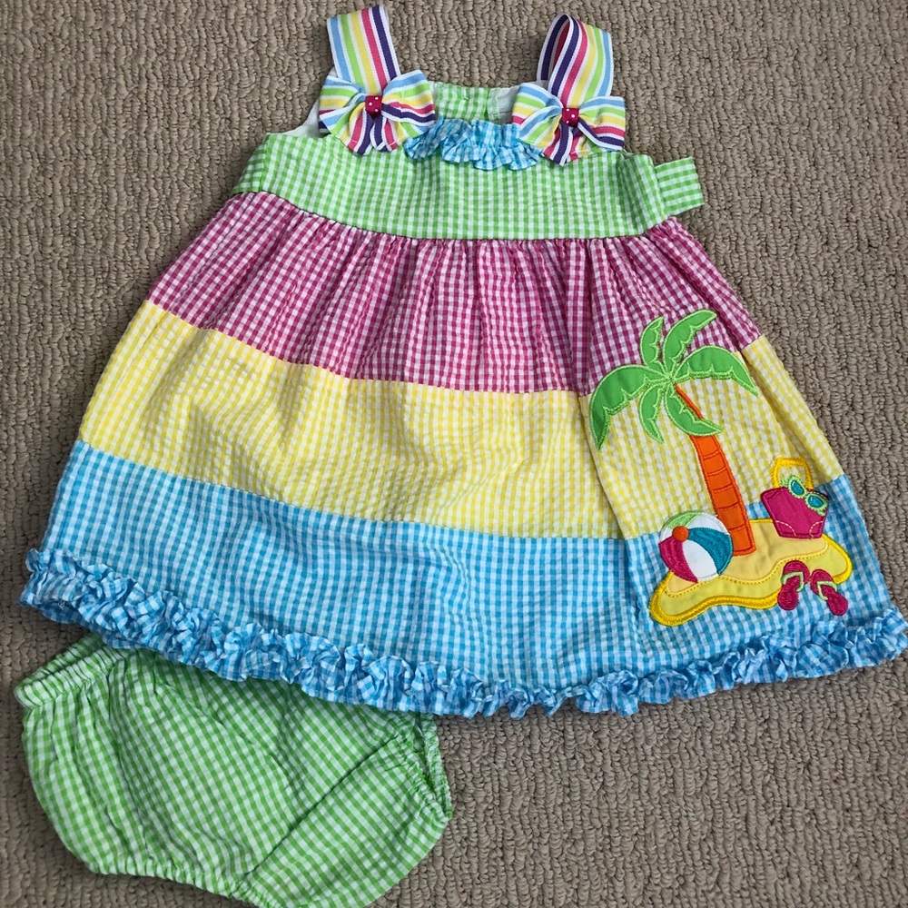 Emily Rose Seersucker Dress